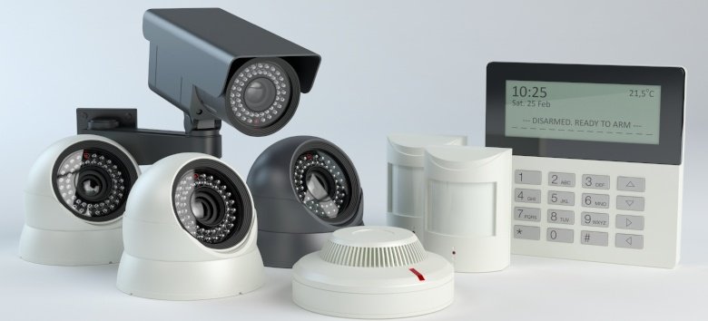 Surveillance camera and alarms